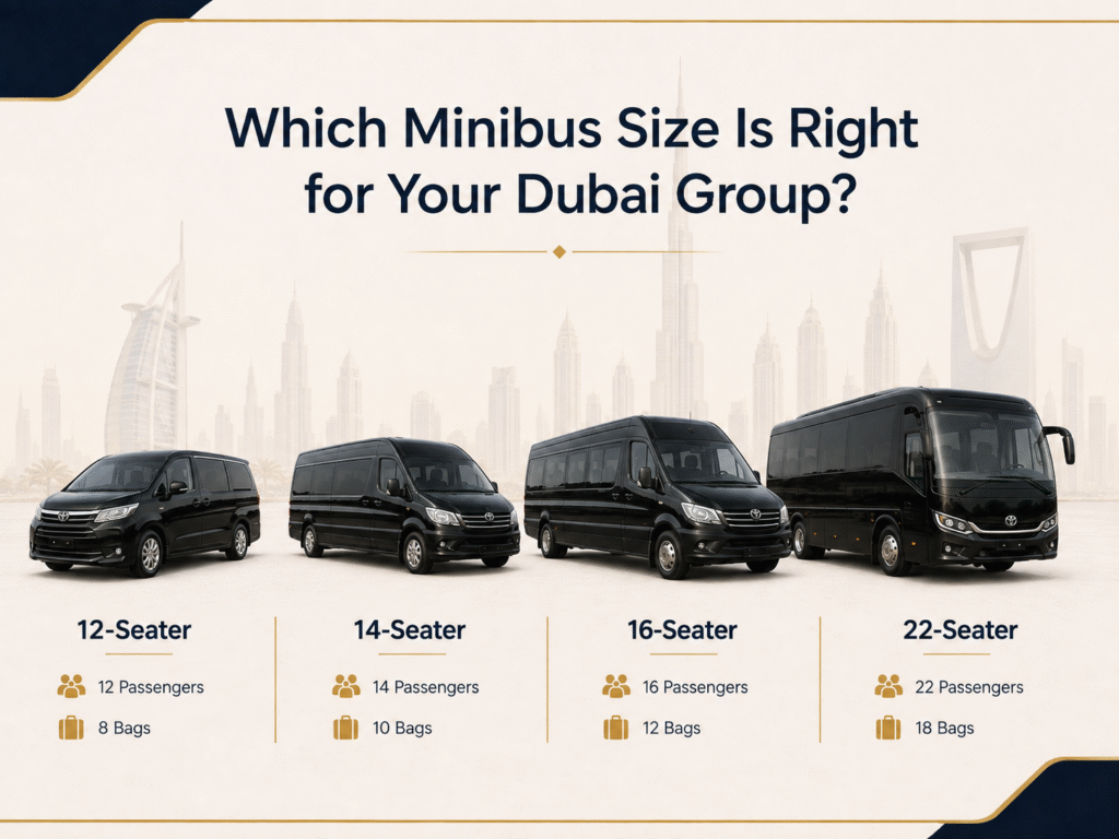 Minibus & Minivan Rental Dubai With Driver