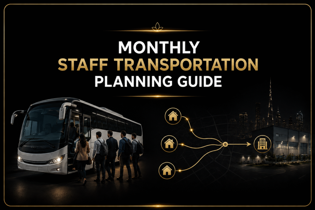 Staff Transportation Dubai: Monthly Cost & Checklist