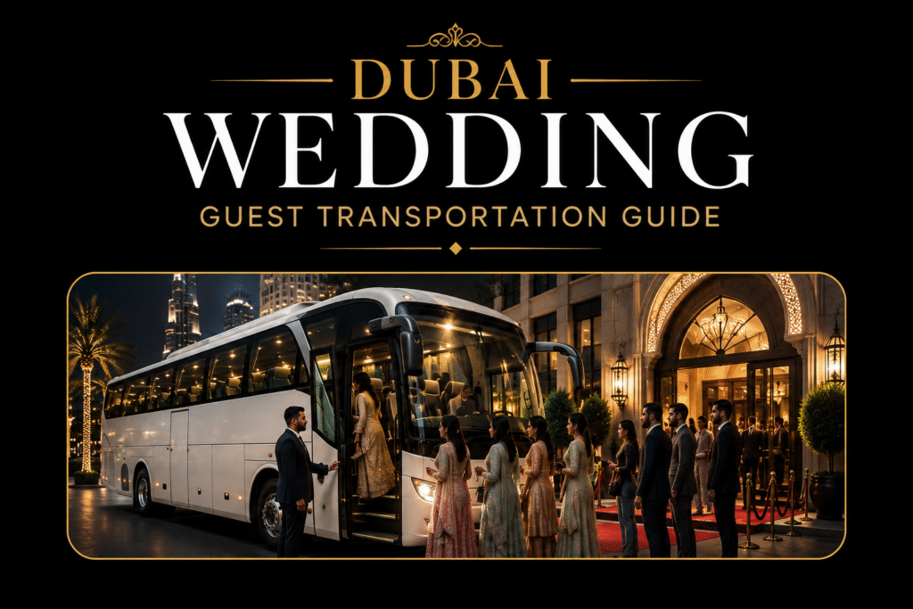 Dubai Wedding Guest Transportation Guide