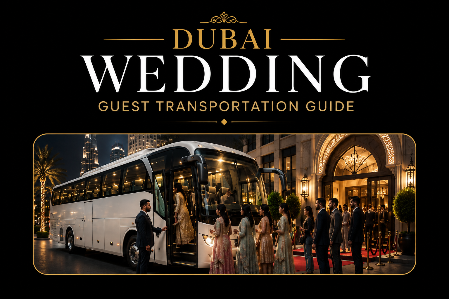 Dubai Wedding Guest Transportation Guide